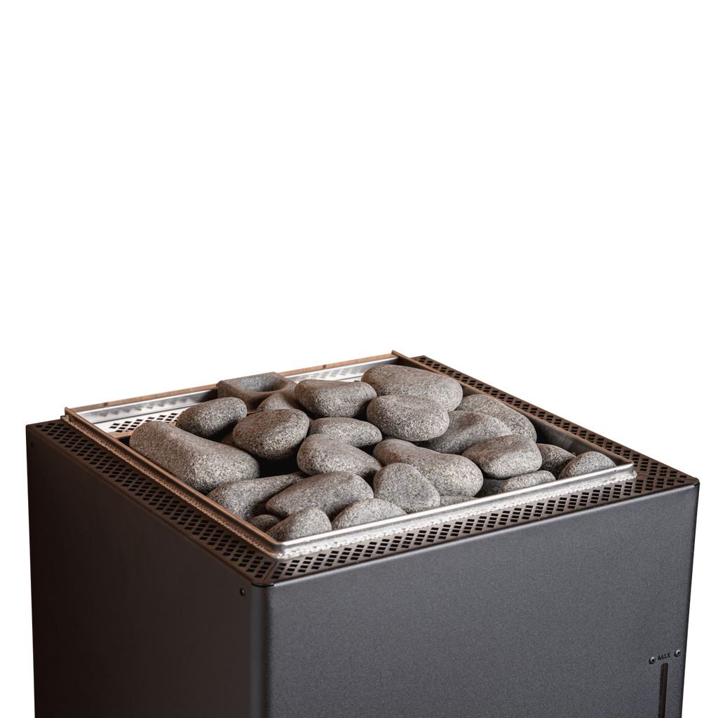 HUUM CORE Wall Combi 7 Black (7,5 kW + 2 kW verdamper)