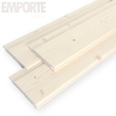 Nordische Fichte Saunaschroten Wit STP 14*95 - 2250 mm