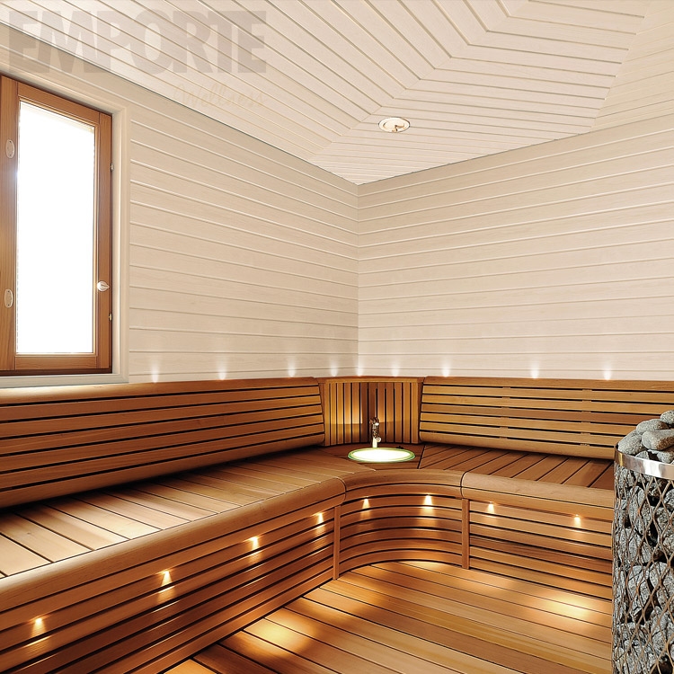 Nordische Fichte Saunaschroten Wit STP 14*95 - 2250 mm