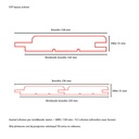 Espen Saunaschroten STP 15*118 - 2000 mm