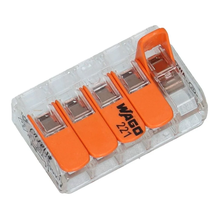 WAGO lasdop - soepele draad - 5 voudig