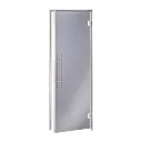 Saunadeur Lux - 7*20 Grijs glas espen kozijn