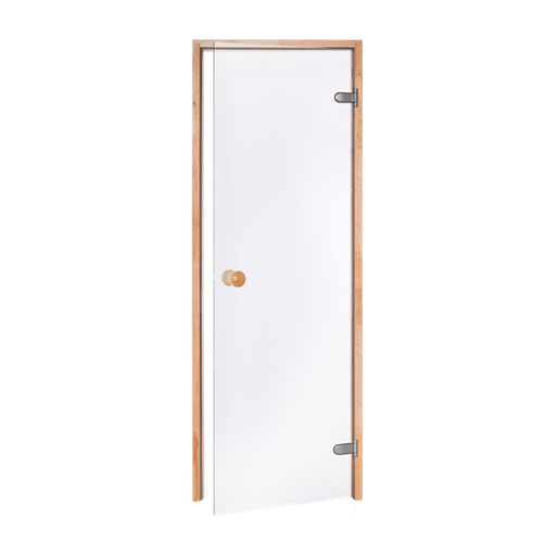 Saunadeur Scan - 7*19 Blank glas elzen kozijn
