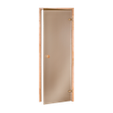Saunadeur Scan - 7*20 Brons glas espen kozijn