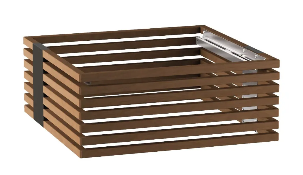 Harvia Veiligheidsrails Concept R 9,0 kW & 10,5 KW - Walnut