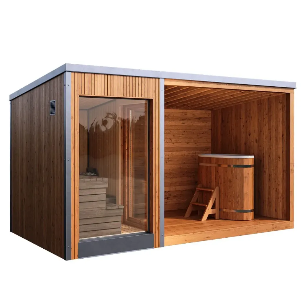 Polar Spa M4 Combo Buitensauna