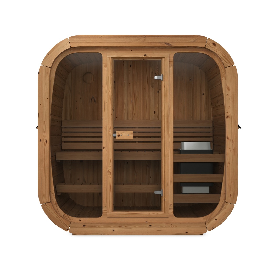 VIBE 125 Buitensauna-Tuinsauna / Voor 2-3 Personen
