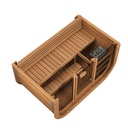 VIBE 125 Buitensauna-Tuinsauna / Voor 2-3 Personen