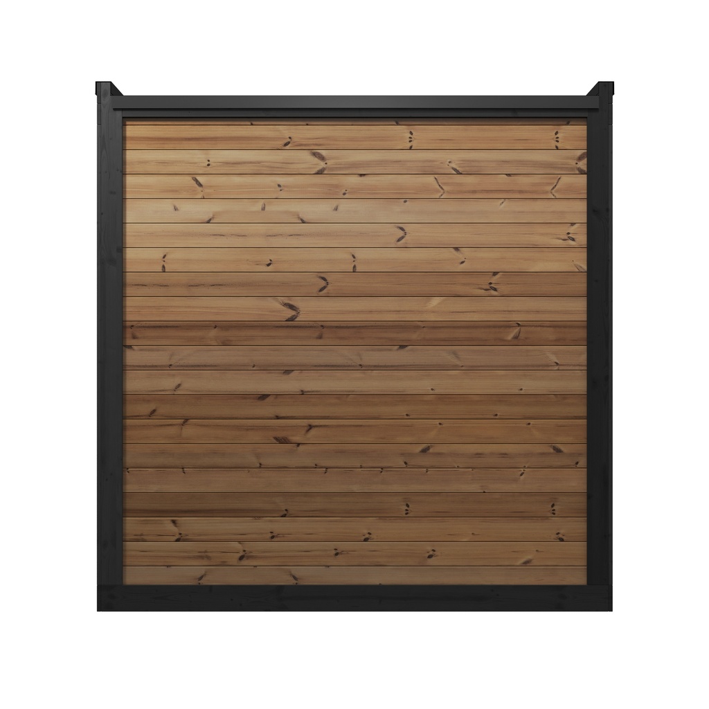 HIKI Buitensauna-Tuinsauna zijaanzicht / Voor 2-5 Personen