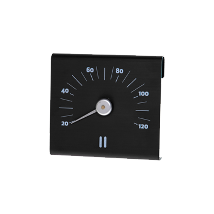 Rento Thermometer Vierkant Donker bruin