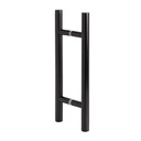 Deurgreep Deluxe Zwart Hout/Metaal