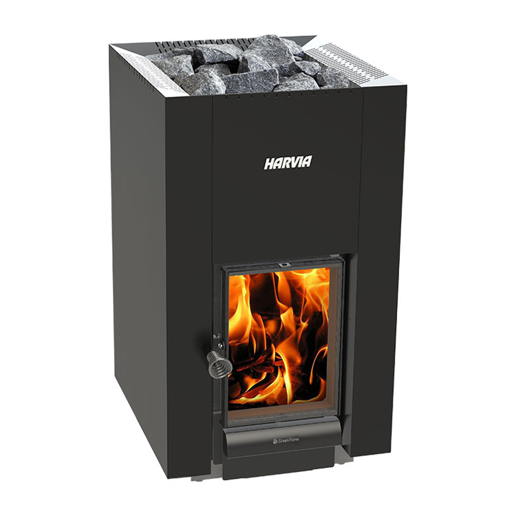 [WKLI20GM] Harvia Linear Sauna Houtkachel - 22 Linear GreenFlame
