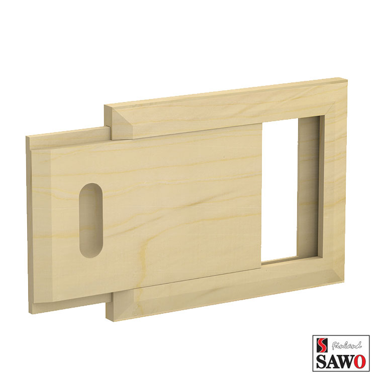 Sawo Grenen Ontluchtingsschuif - 620-P