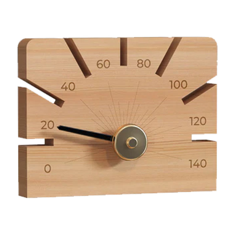 Sawo Thermometer Loisto Vierkant - 108 -TD