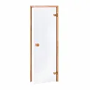 Saunadeur Basic - 7*20 Blank glas thermo espen kozijn