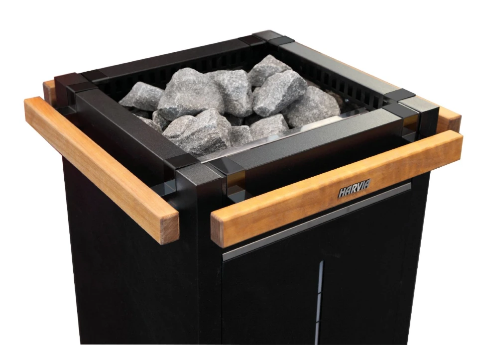 [HL2] Harvia Virta veiligheidsrail - 340 mm - Zijkanten