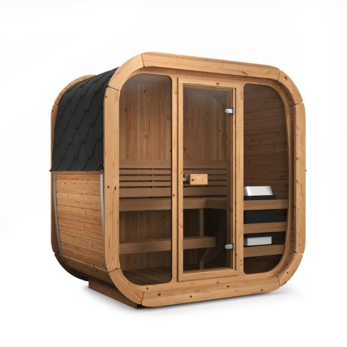 VIBE 125 Buitensauna - Small - Compleet gemonteerd