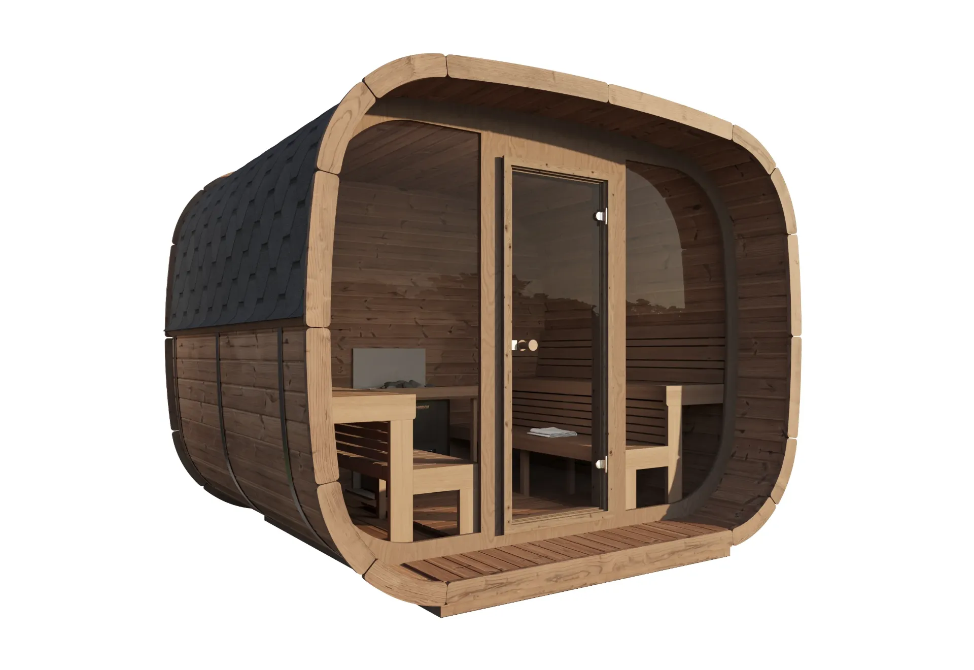 CUBUS Premium Buitensauna