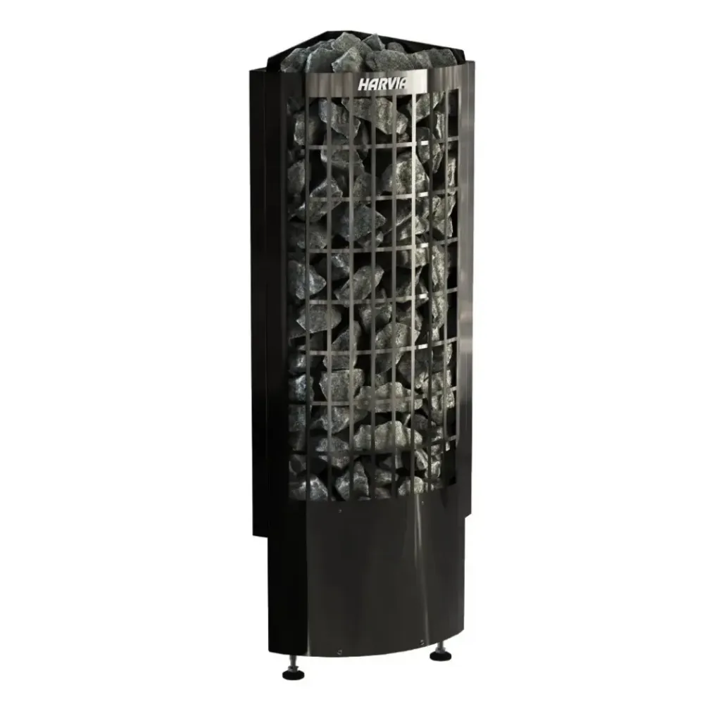 [HPCCE904M] Harvia Cilindro Corner Saunakachel - Black (9,0 kW)