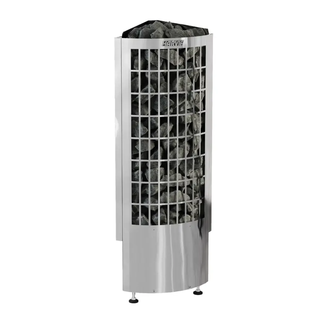 [HPCCE904] Harvia Cilindro Corner Saunakachel - Steel (9,0 kW)