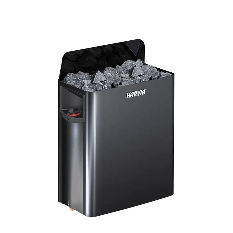 [HSW450400M] Harvia Wall Saunakachel - Interne besturing - Black (4,5 kW)