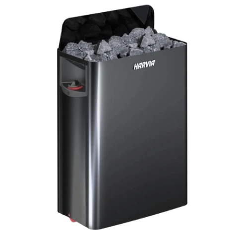 [HSW900400M] Harvia Wall Saunakachel - Interne besturing - Black (9,0 kW)
