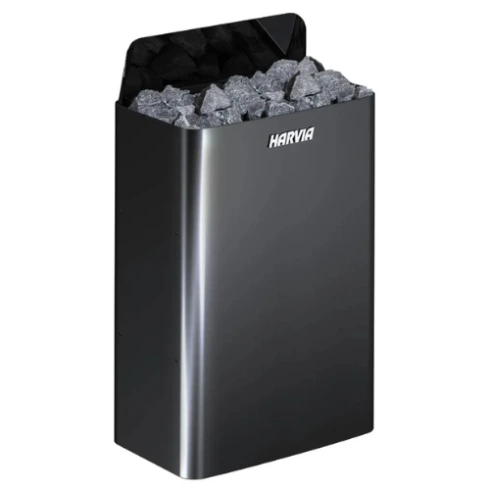 [HSWE900400M] Harvia Wall Saunakachel - Externe besturing - Black (9,0 kW)