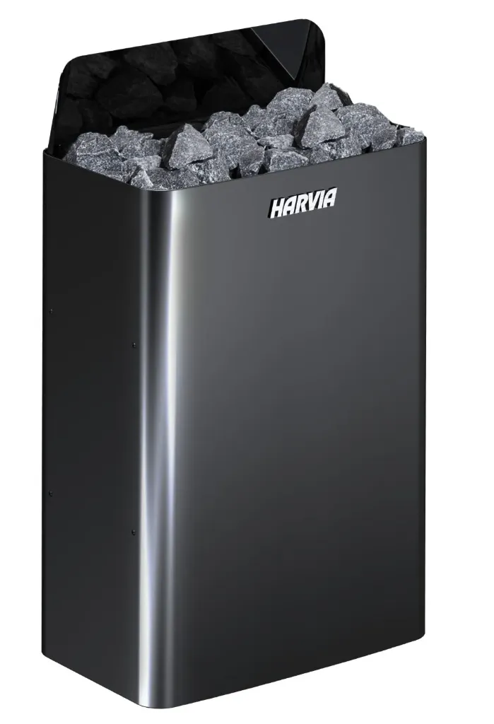 Harvia Wall Saunakachel - Externe besturing - Black