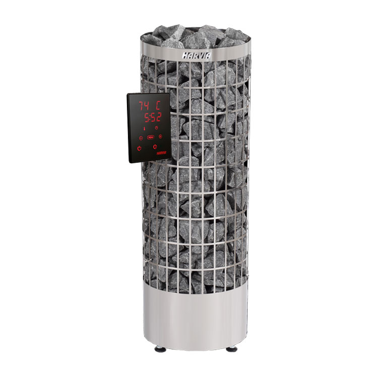 Harvia Cilindro Saunakachel - Xenio Besturing - Steel