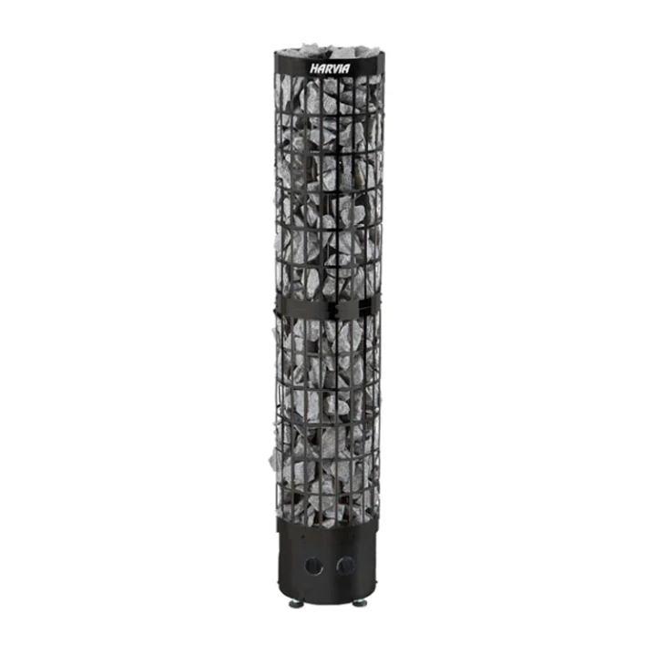 Harvia Cilindro Saunakachel - Interne besturing - Black