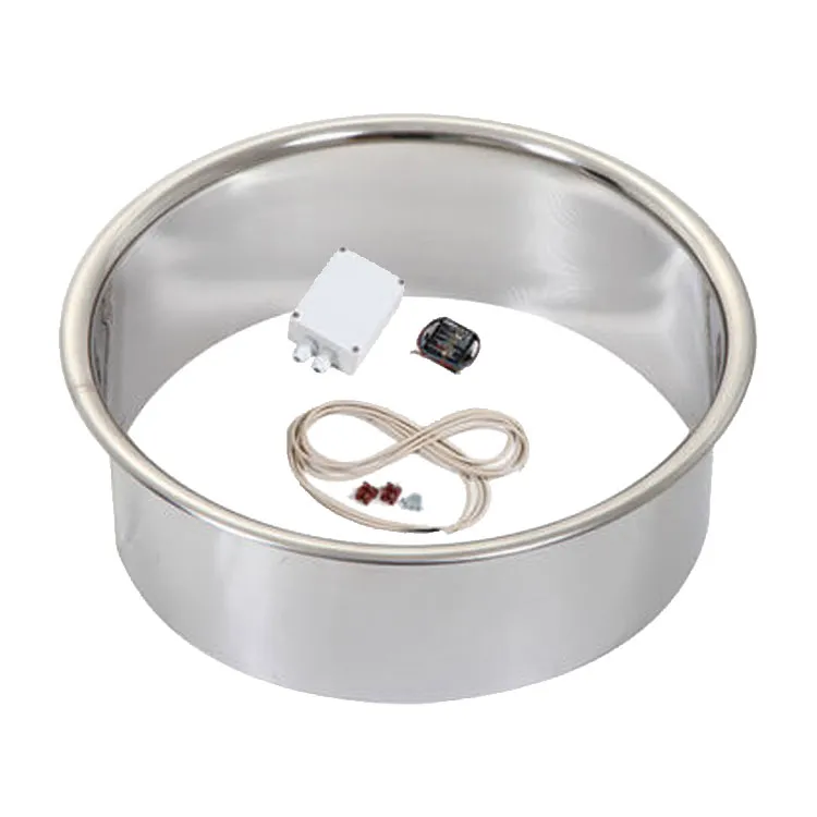Harvia Inbouwring Glow, Cilindro (Met verlichting)