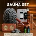 HUUM DROP 9,0 kW Compleet Saunapakket - Met Gratis Ceder Accessoires