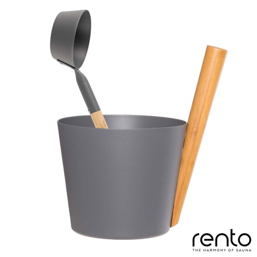 Rento Emmer - Grey bucket