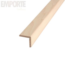 Afwerkplint Espen 28*28 mm buitenhoek