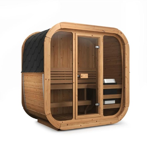 VIBE 125 Buitensauna-Tuinsauna / Voor 2-3 Personen