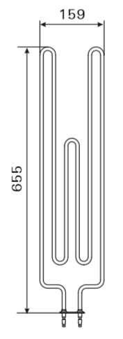 Harvia Heating Element - ZRH-720, 2260W/230V