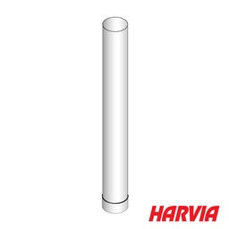 Harvia Enkelwandig Rookgaskanaal 1000 mm - ZW115100 Steel